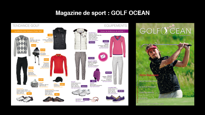 Magazine Golf Océan